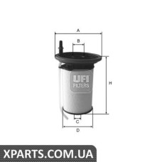 Паливний фільтр UFI 2605200