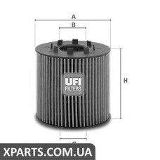 Масляный фильтр UFI 2503300