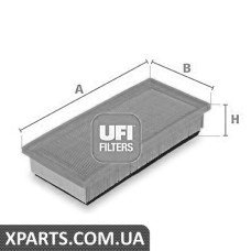 Повітряний фільтр UFI 3012700