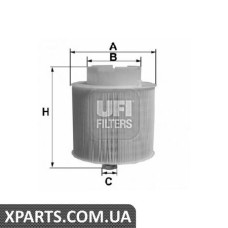 Повітряний фільтр UFI 2759700