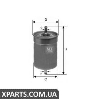 Топливный фильтр UFI 3150000