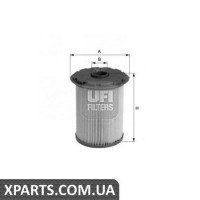Фільтр паливний UFI 2669600