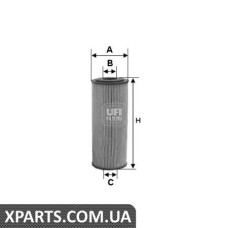 Фільтр масляний UFI 2515400