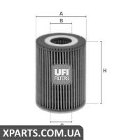 Фільтр масляний UFI 2508500