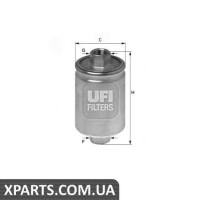 Фільтр паливний UFI 3174100