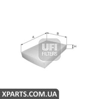 Фільтр салону UFI 5312500