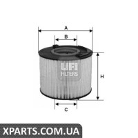 Фільтр паливний UFI 2601500
