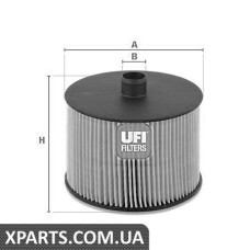 Паливний фільтр UFI 2602200