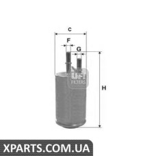 Топливный фильтр UFI 3195100