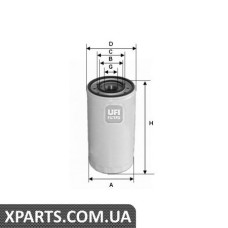 Масляный фильтр UFI 2347500