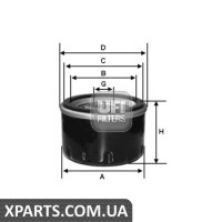 Фільтр масляний UFI 2351900