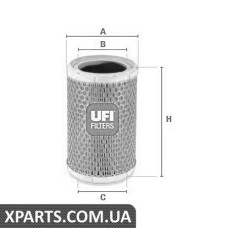 Повітряний фільтр UFI 2727300