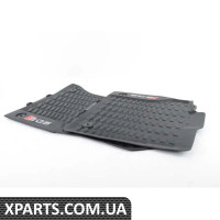 80B061221A041 VAG Всепогодні гумові килимки - передні - чорні з логотипом «SQ5»