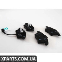 8J0698151C VAG Комплект передніх гальмівних колодок