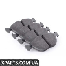 8N0698151D VAG Комплект передних тормозных колодок