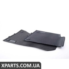 8W9061221041 VAG Всепогодні передні гумові килимки - Satin Black