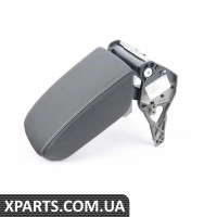 5GM864207AETL VAG Центральний підлокітник - Шкіряна оббивка Titan Black / Кварцова строчка