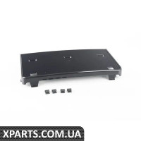 8V5807287FRN4 VAG Кронштейн переднего номерного знака — темный хром / глянцевый