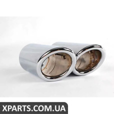 8K0071761C VAG Насадки на вихлоп - набір з двох - хром