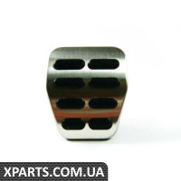 1K07211314J4 VAG Ковпачок педалі гальма - матовий алюміній