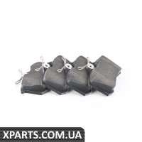 1H0698451G VAG Комплект гальмівних колодок - задній