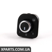 5K1959565XSH VAG Дзеркальний перемикач - хром