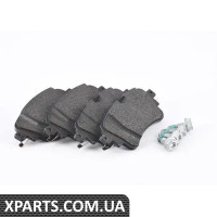 80A698451J VAG Комплект задніх гальмівних колодок