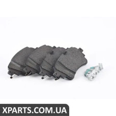 80A698451J VAG Комплект задніх гальмівних колодок