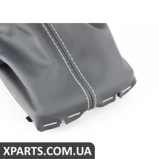 8K0863278HXXH VAG Шкіряна ручка перемикання передач та чохол - Soul (чорний) / титаново-сірий