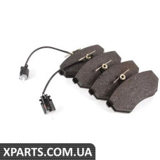 357698151F VAG Комплект передніх гальмівних колодок