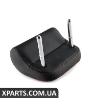 5GM885902BBKX VAG Задній центральний підголовник – шкірозамінник з титаново-чорним/червоним рядком