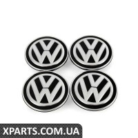 000071213C VAG Динамічна плаваюча центральна кришка "Spin Wheel Cap" - набір із 4 штук (старий логотип)
