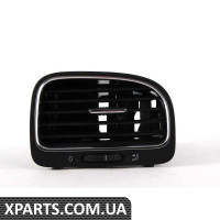 5K0819704KVAL VAG Передній повітрозабірник — чорний з хромованою обробкою