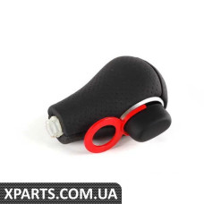 8E1713141AGQPY VAG Ручка перемикання передач — шкіра — шабля (чорна)