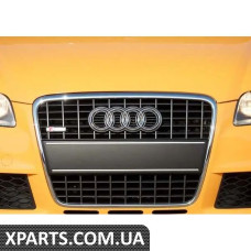 8E0807287E3FZ VAG Наповнювач передньої пластини — матово-чорний з матовими алюмінієвими смугами — (БІЛЬШ НЕДОСТУПНИЙ)