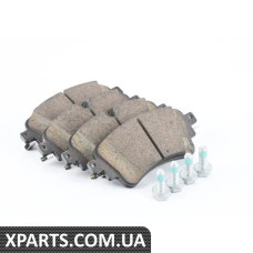 8W0698451R VAG Комплект задніх гальмівних колодок