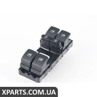 7P6959857BXSH VAG Перемикач хромованого вікна - лівий