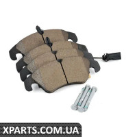 8K0698151K VAG Комплект передніх гальмівних колодок