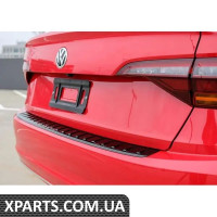 17A061195B041 VAG Захисна пластина заднього бампера Bumperdillo - чорний глянець