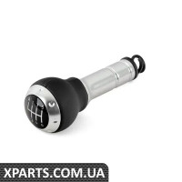 8N0711141D05A VAG Кожаная ручка переключения передач - атласно-черный цвет