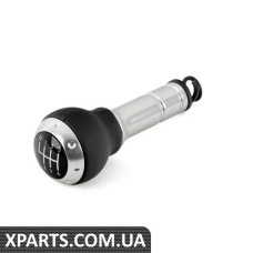 8N0711141D05A VAG Кожаная ручка переключения передач - атласно-черный цвет