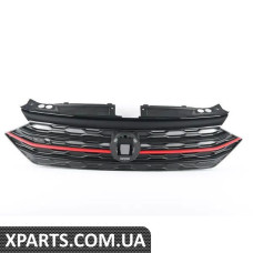 17A853651ADCEE VAG Верхні центральні грати — матово-чорний з червоною смугою