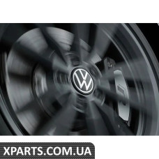 000071213D VAG Динамічна плаваюча центральна кришка "Spin Wheel Cap" - набір із 4 штук (новий логотип)