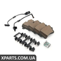 4H0698451K VAG Комплект гальмівних колодок - задній