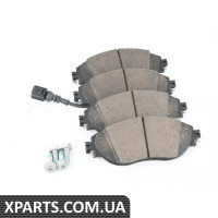 3C0698151M VAG Комплект передніх гальмівних колодок