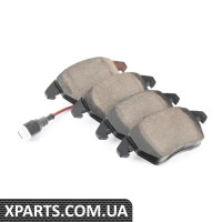 3C0698151K VAG Комплект передних тормозных колодок