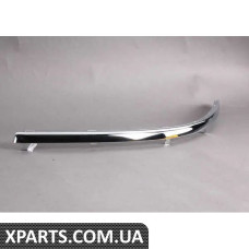 3B08072432ZZ VAG Хромований молдинг переднього бампера - лівий