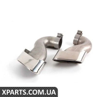 7L9698681A VAG Поліровані подвійні вихлопні насадки - комплект із 2 шт.