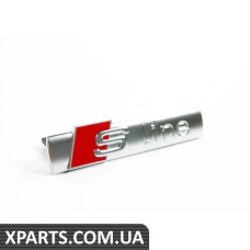 8E0853736C2ZZ VAG Значок "S-line" на решітці радіатора - хром