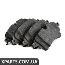 8W0698451BG VAG Комплект задніх гальмівних колодок